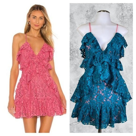 Nbd Mugsy Mini Dress - Teal